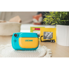 En kamera för att ta bilder och skriva ut dem med högteknologi.