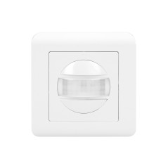 Rörelsesensor, 2-ledad, 160 grader, IP20, 300W, för dosa