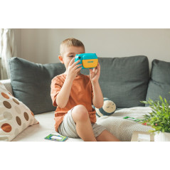 En kamera för att ta bilder och skriva ut dem med högteknologi.