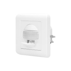 Rörelsesensor, 2-ledad, 160 grader, IP20, 300W, för dosa