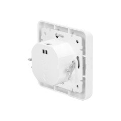 Rörelsesensor, 2-ledad, 160 grader, IP20, 300W, för dosa