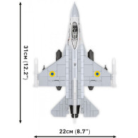 Klocki f-16c fighting falcon