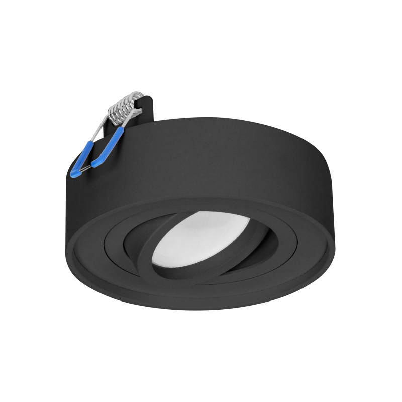 RING R dekorativ ram för punktbelysning, MR16/GU10 max 50W, justerbar, rund, svart