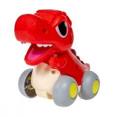 Interaktiv dinosauriefigur med driv, rör käken