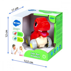 Interaktiv dinosauriefigur med driv, rör käken