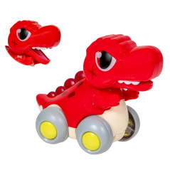 Interaktiv dinosauriefigur med driv, rör käken