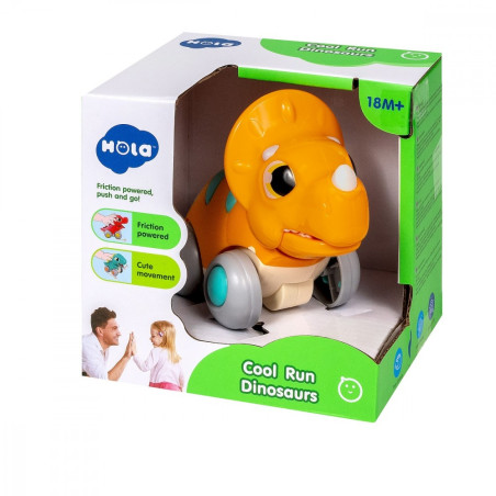 Interaktiv dinosauriefigur med driv, rör på käken.