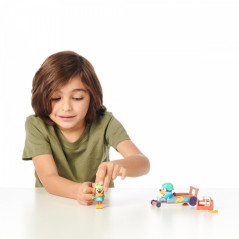 Set med Bluey gokart + 2 valparfigurer | HandlaSmidigt.se