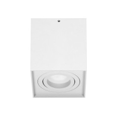 CAROLIN DLS GU10 downlight max 35W, IP20, fyrkantig, vit