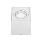 CAROLIN DLS GU10 downlight max 35W, IP20, fyrkantig, vit