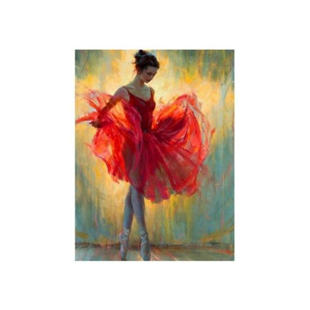 Diamantmosaik - ballerina