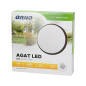 AGAT LED 10W, trädgårdsarmatur, 800lm, IP54, 4000K, svart