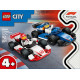 Klocki city 60464 f1 bolidy williams racing i haas f1
