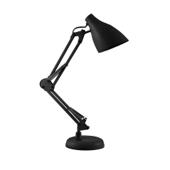 DIAN skrivbordslampa. 60W i svart stål.