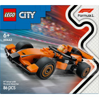 Klocki city 60442 f1 kierowca i bolid mclaren