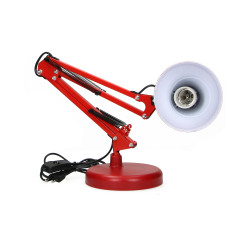 DIAN skrivbordslampa. 60W i stål, röd.