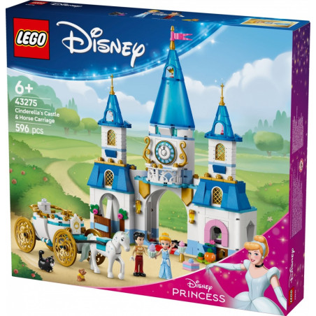 Block Disney 43275 Cinderella's castle and carriage

Kloss Disney 43275 Askungen slott och vagn
