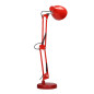DIAN skrivbordslampa. 60W i stål, röd.