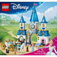 Klocki disney 43275 zamek kopciuszka i kareta