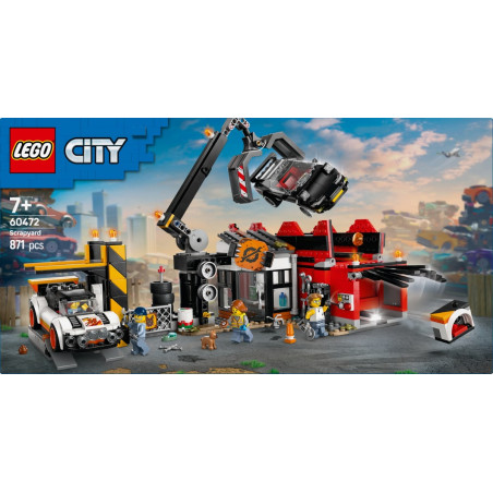 Block city 60472 bilskrot med bilar