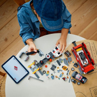 Block city 60472 bilskrot med bilar