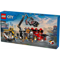 Block city 60472 bilskrot med bilar