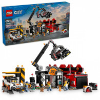 Block city 60472 bilskrot med bilar