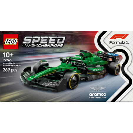 Klossar speed champions 77245 formel 1-bil aston martin aramco amr24