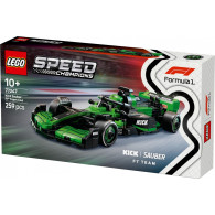 Klocki speed champions 77247 bolid f1 kick sauber team c44