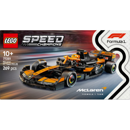 Klossar speed champions 77251 F1-bilen McLaren Team MCL38