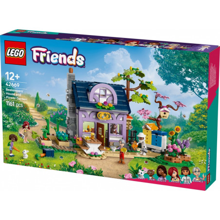 Lego Friends 42669 Biodlarnas hus och blomsterträdgård