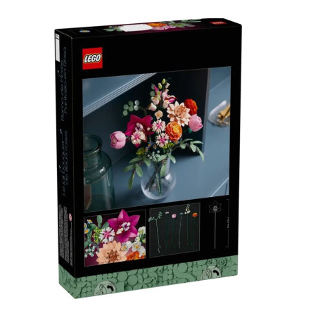 Klocki botanicals 10342 vacker bukett med rosa blommor