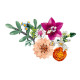 Klocki botanicals 10342 piękny bukiet różowych kwiatów