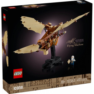 Klossar ikoner 10363 Leonardo da Vincis flygmaskin