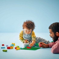 Byggplatta Duplo 10460 i grönt