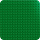 Byggplatta Duplo 10460 i grönt