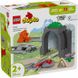 Duplo 10425 tunnel och järnvägsskenor - expansionsset