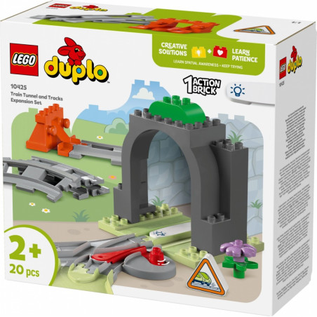 Duplo 10425 tunnel och järnvägsskenor - expansionsset