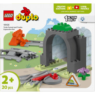 Klocki duplo 10425 tunel i tory kolejowe - zestaw rozszerzający
