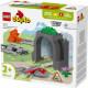 Klocki duplo 10425 tunel i tory kolejowe - zestaw rozszerzający