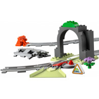 Klocki duplo 10425 tunel i tory kolejowe - zestaw rozszerzający