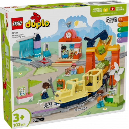 LEGO Duplo 10428 stora interaktiva stadståget