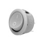 Anslutningsbeslag rund, grå