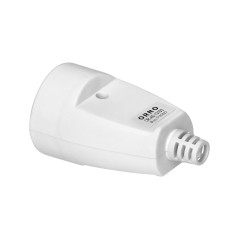 Uppackningsbart enkelt bärbar uttag, 16A, 250V, 2P+Z, vit