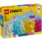 Klossar classic 11040 magiskt set med genomskinliga klossar
