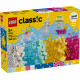 Klocki classic 11040 magiczny zestaw z przezroczystymi klockami