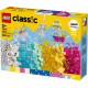 Klocki classic 11040 magiczny zestaw z przezroczystymi klockami
