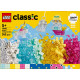 Klocki classic 11040 magiczny zestaw z przezroczystymi klockami