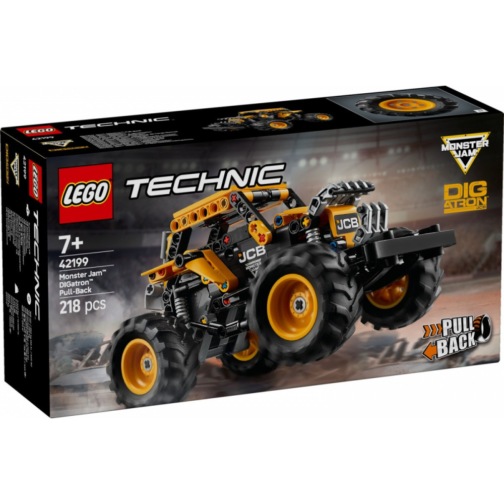 Klocki technic 42199 monster jam digatron z napędem pull-back