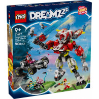 Klocki dreamzzz 71497 tygrysi mech coopera i hot rod zero
